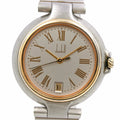 Pre-Owned Millennium Watch Stainless Steel Swiss Made Silver Quartz Analog Display Gray Dial Boys (Fair)