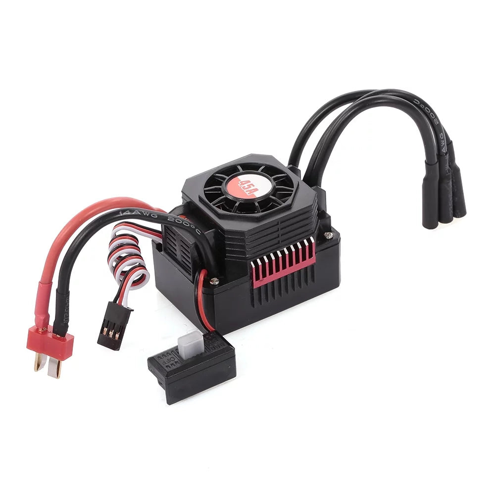 Eccomum SURPASS HOBBY F540 4370KV Brushless Motor Waterproof 45A ESC with BEC for 1/10 RC Car Truck