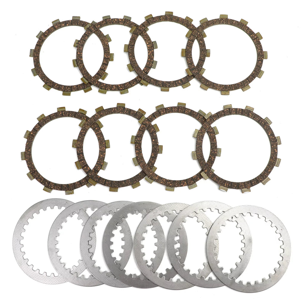 Clutch Kit Steel & Friction Plates fit for Yamaha TT500 SR400 SR400SP SR500