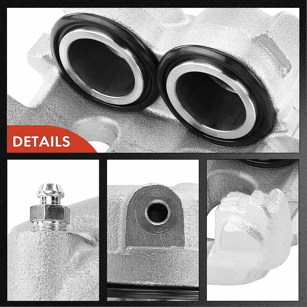 A-Premium Disc Brake Caliper Assembly Without Bracket Fitting with Select Dodge Models - M300/RM300 1973-1974, M350/R300 1974 - Front Left Driver Side