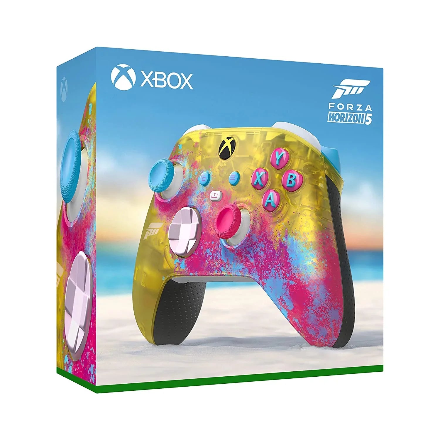 Xbox Wireless Controller Forza Horizon 5 Limited Edition For Xbox X|S, Xbox One, PCs with Cleaning Kit Bolt Axtion Like New