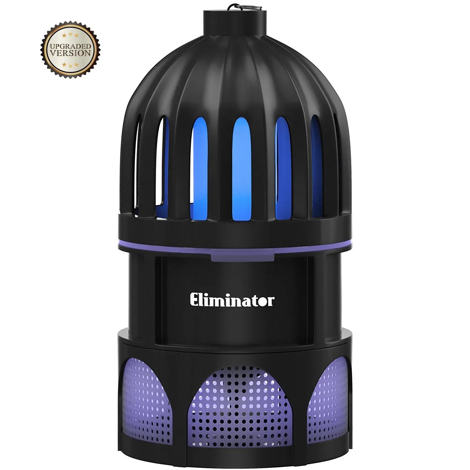 Eliminator Powerful Indoor Mosquito and Fly Trap with Bright LED UV Light Attracter and Fan/Get Rid of All Mosquitoes and Flies Mosquito Catcher Killer for Residential & Commercial Use [UPGRADED]
