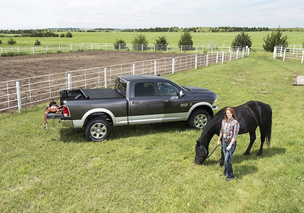 Truxedo Truxport Soft Roll Up Truck Bed Tonneau Coating | 286901 | Fitting with 2019-2022 Dodge Ram 1500 W/ Or w/out Multi-Function (Split) Tailgate 6' 4" Bed (76.3")