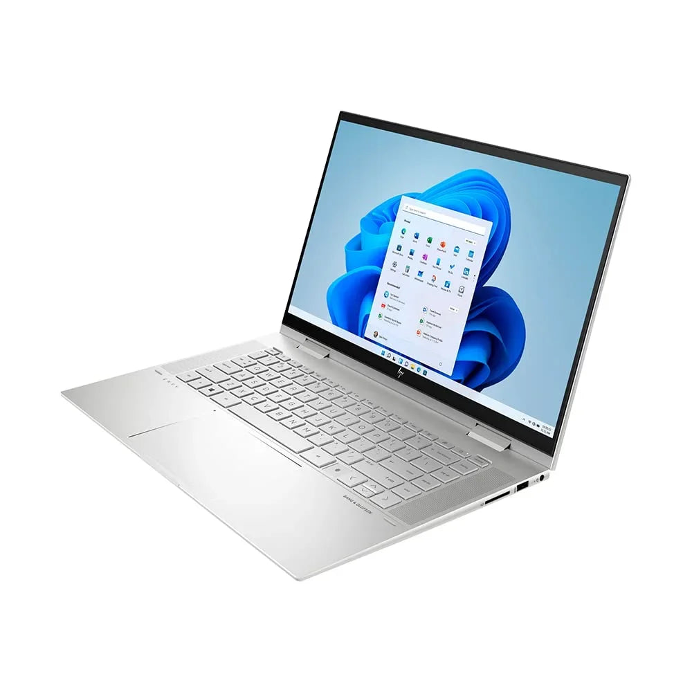 HP 2021 Envy 2-in-1 15.6" FHD Touchscreen Laptop Computer, 11th Gen Intel Core i7-1195G7, 32GB RAM, 1TB PCIe SSD, Backlit Keyboard, Intel Iris Xe Graphics, HD Webcam, Win 11, Silver, 32GB USB Card