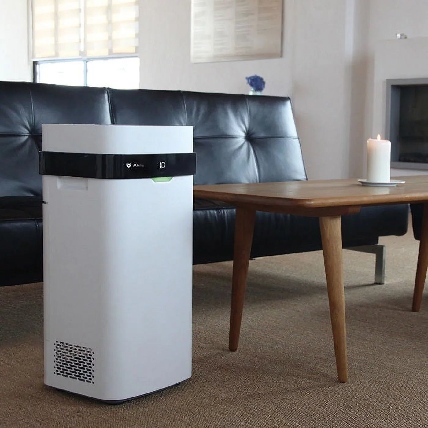 Airdog X5 Air purifiers for Home Large Room, Ionic Air Purifiers with Washable Filter for Allergies Pets Kids Mold Office Dust Smoke, Quiet Air Cleaner for Bedroom, Removes 99.9% to 14.6 nm