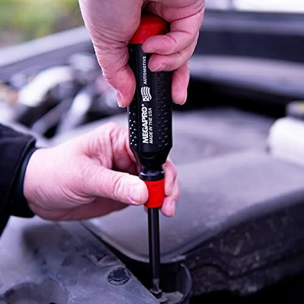 Megapro Multi-Bit Screwdriver, NumBits 6 151AUTO-B