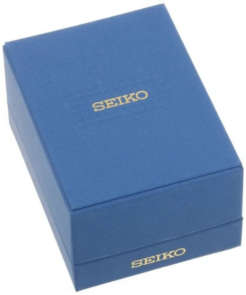 Seiko Women's SUP218 Core Solar Mother of Pearl Dial Two Tone Steel Power Reserve Watch