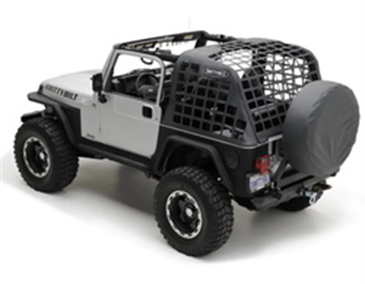 Smittybilt 571035 Cargo Restraint System - Black Diamond Fits select: 2015-2018 JEEP WRANGLER UNLIMITED, 2012-2014 JEEP WRANGLER