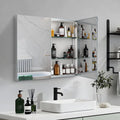 Elegant Reflections Double Door Mirror Medicine Cabinet