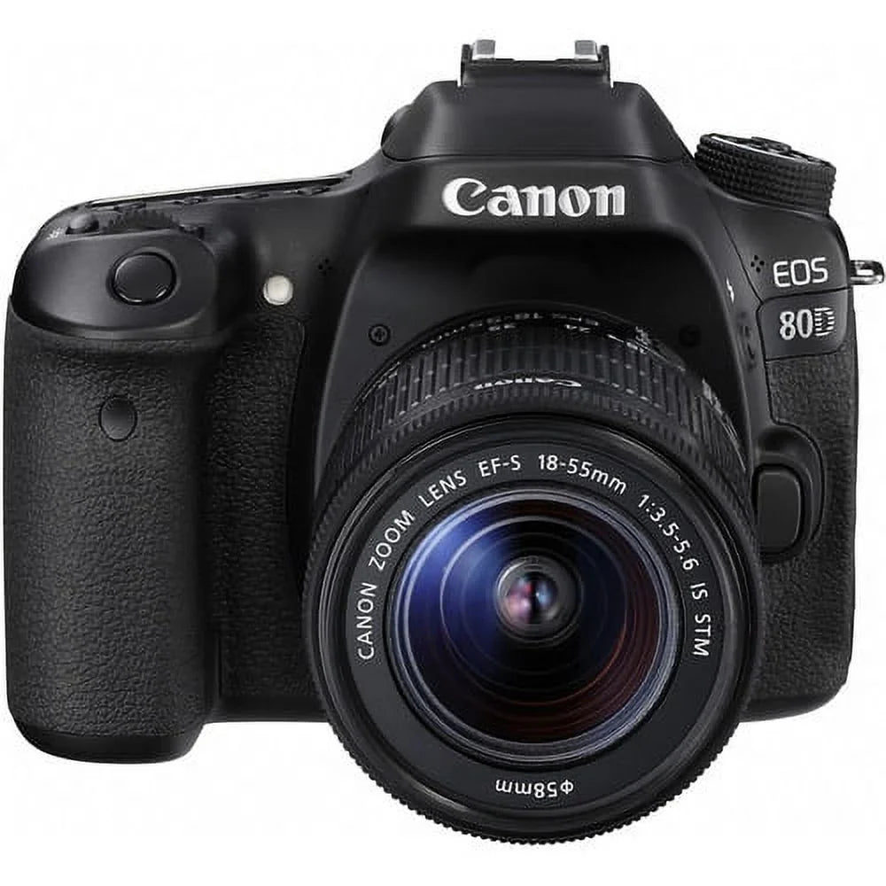 Canon EOS 80D DSLR Camera with 18-55mm Lens + 16GB Expo Essentials Kit