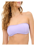 Frankies Bikinis Womens Jean Strapless Bandeau Bikini Swim Top