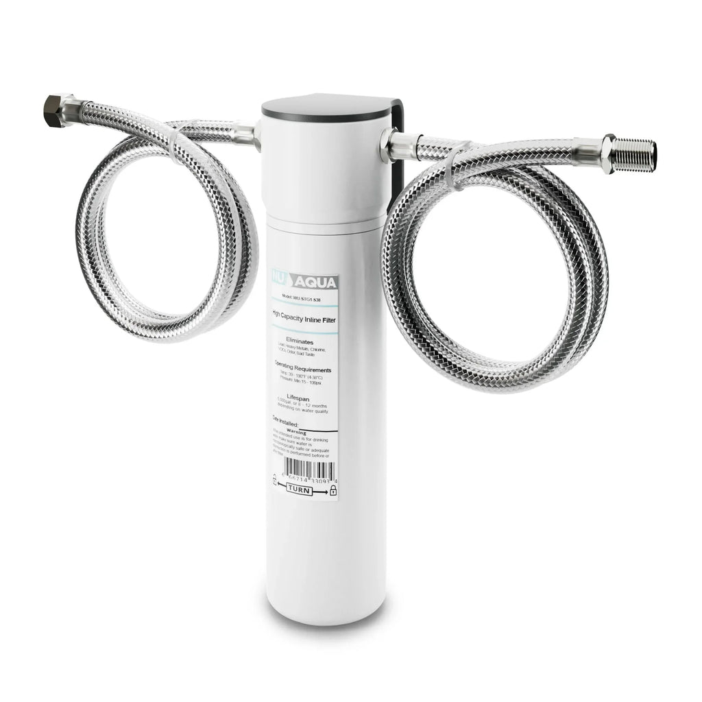 NU Aqua Undersink 3/8" Quick Change 1 Stage Filtration System