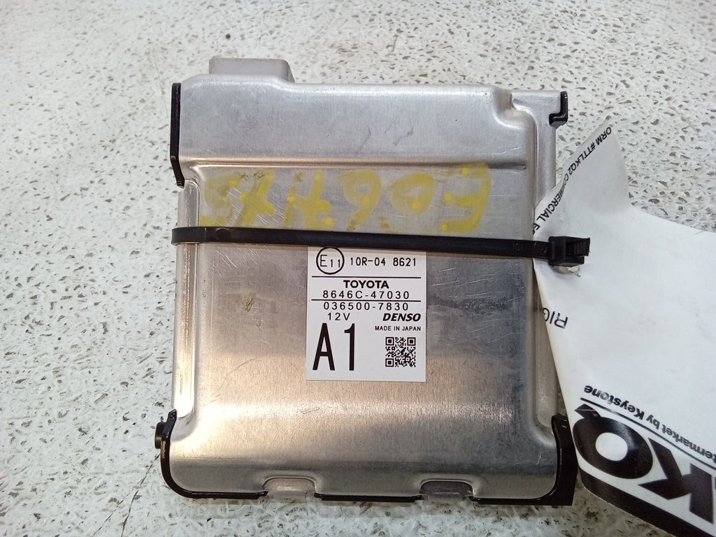 Pre-Owned 2017 Toyota Prius Front Windshield Lane Departure Warning Camera 8646C47030 OEM (Good)
