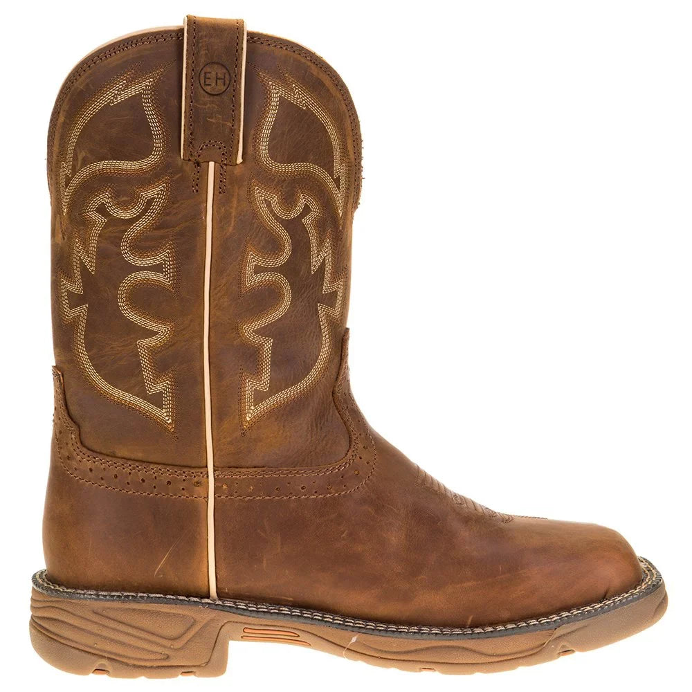 Justin Men's Stampede Rush Rustic Tan Boot WK4330