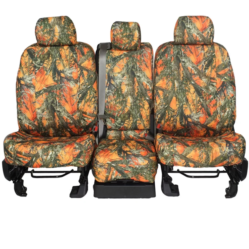 CalTrend Front TRUETIMBER Seat Wrap for 1994-1997 Toyota Land Cruiser - TY166-72KA BLAZE Insert and Trim