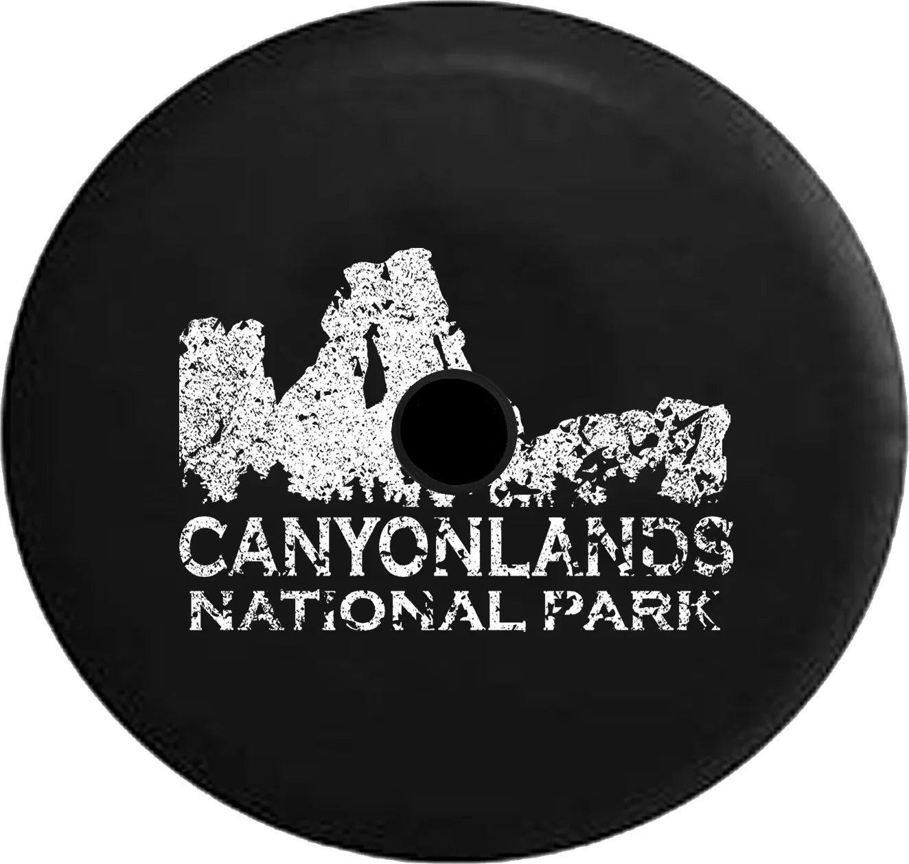 2018 2019 Wrangler JL Canyonlands National Park Colorado River Spare Tire Coating Jeep RV 33 InchBack up Camera