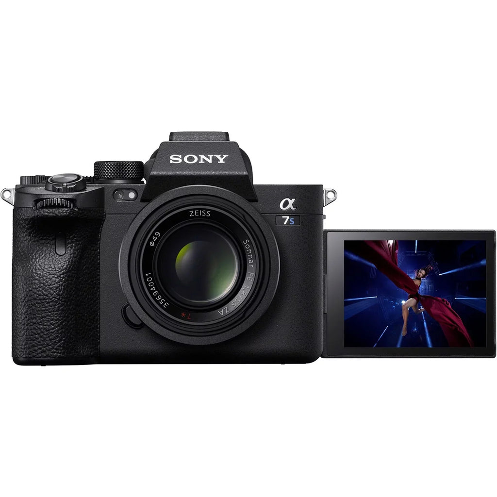 Sony Alpha a7S III Mirrorless Digital Camera (Body Only) with Loaded Accessory Bundle - Includes: 2x SanDisk Extreme PRO 64GB Memory Cards, Replacement Battery, Water Impervious Gadget Bag & More