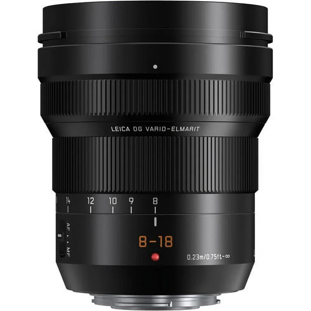 Panasonic Leica DG Vario-Elmarit 8-18mm f2.8-4 Lens Bundle with 67mm Filter Kit