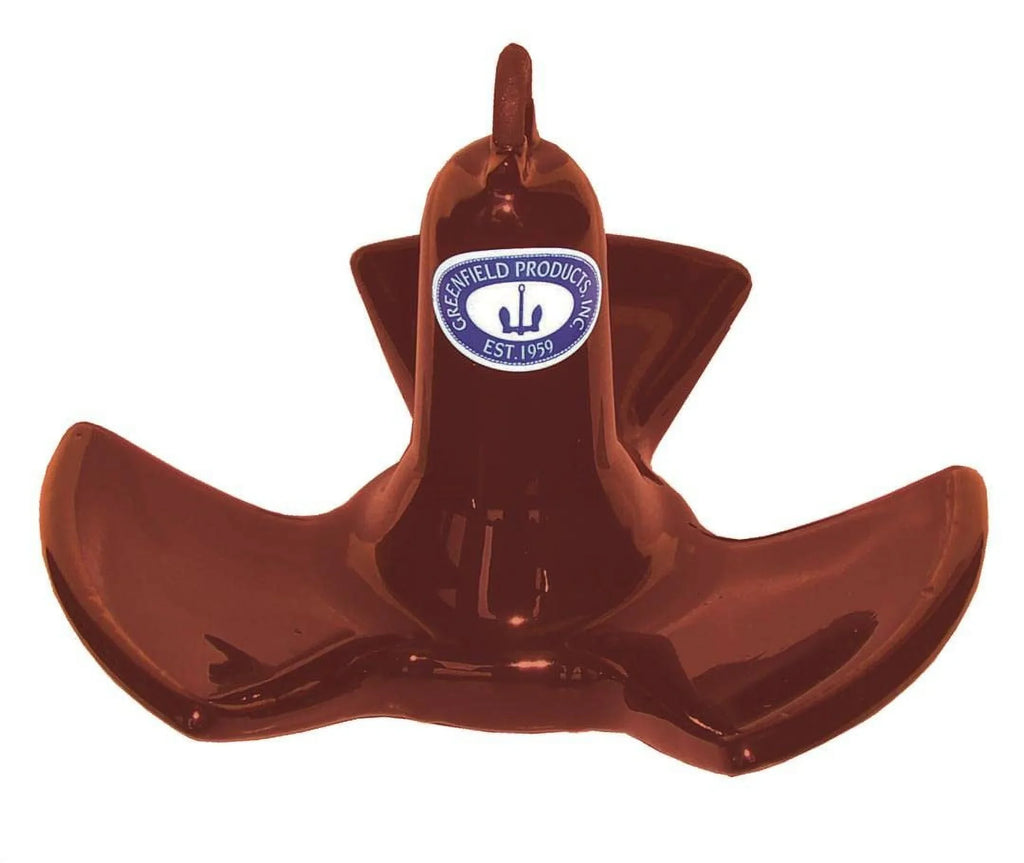 Greenfield Products 520-RD 20 lbs Vinyl Coated River Anchor - Red