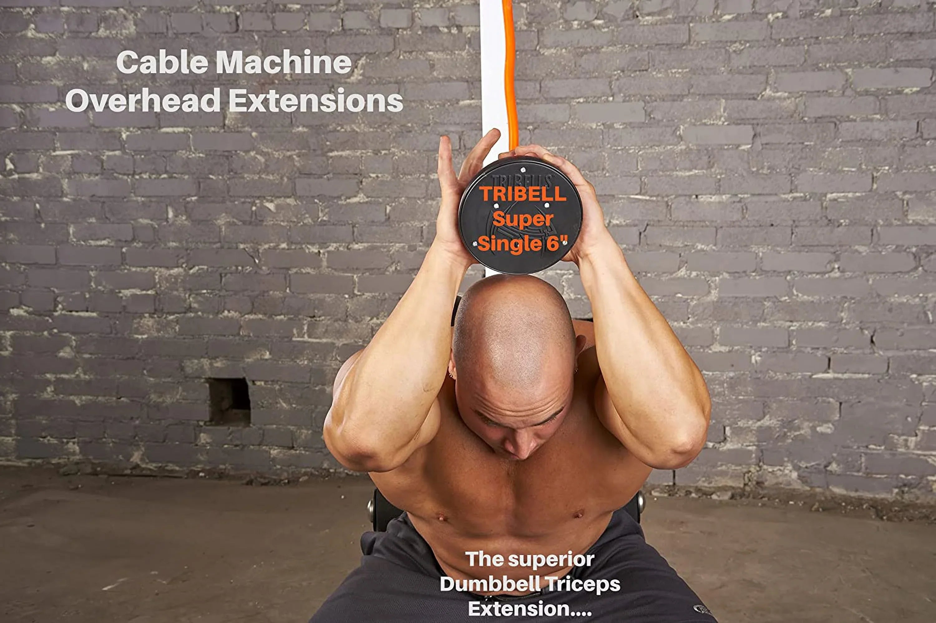'TRIBELLS' by LPGmuscle Bend and Extend on Weight Stack for Way Better Triceps Than Dumbbells can Build!
