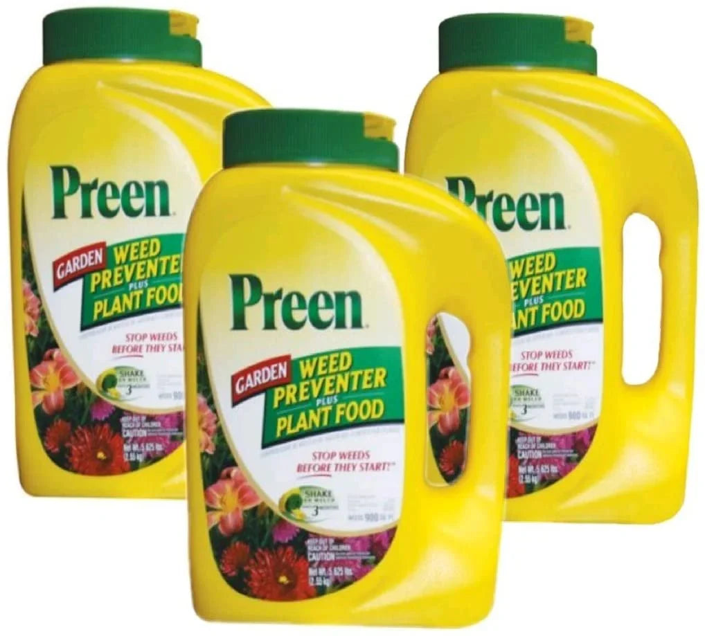 Preen Garden Weed Preventer Plus Plant Food 900 Sq. Ft. Granules 5.625 Lb.