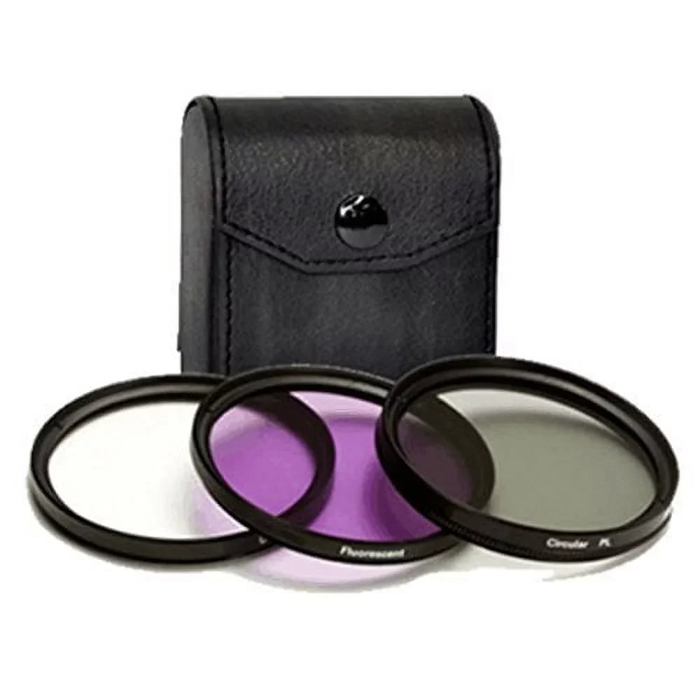 Sony Alpha A6000 Appropriate 3-Piece Multiple Coated Filter Kit 49mm + 3pc Cleaning Kit