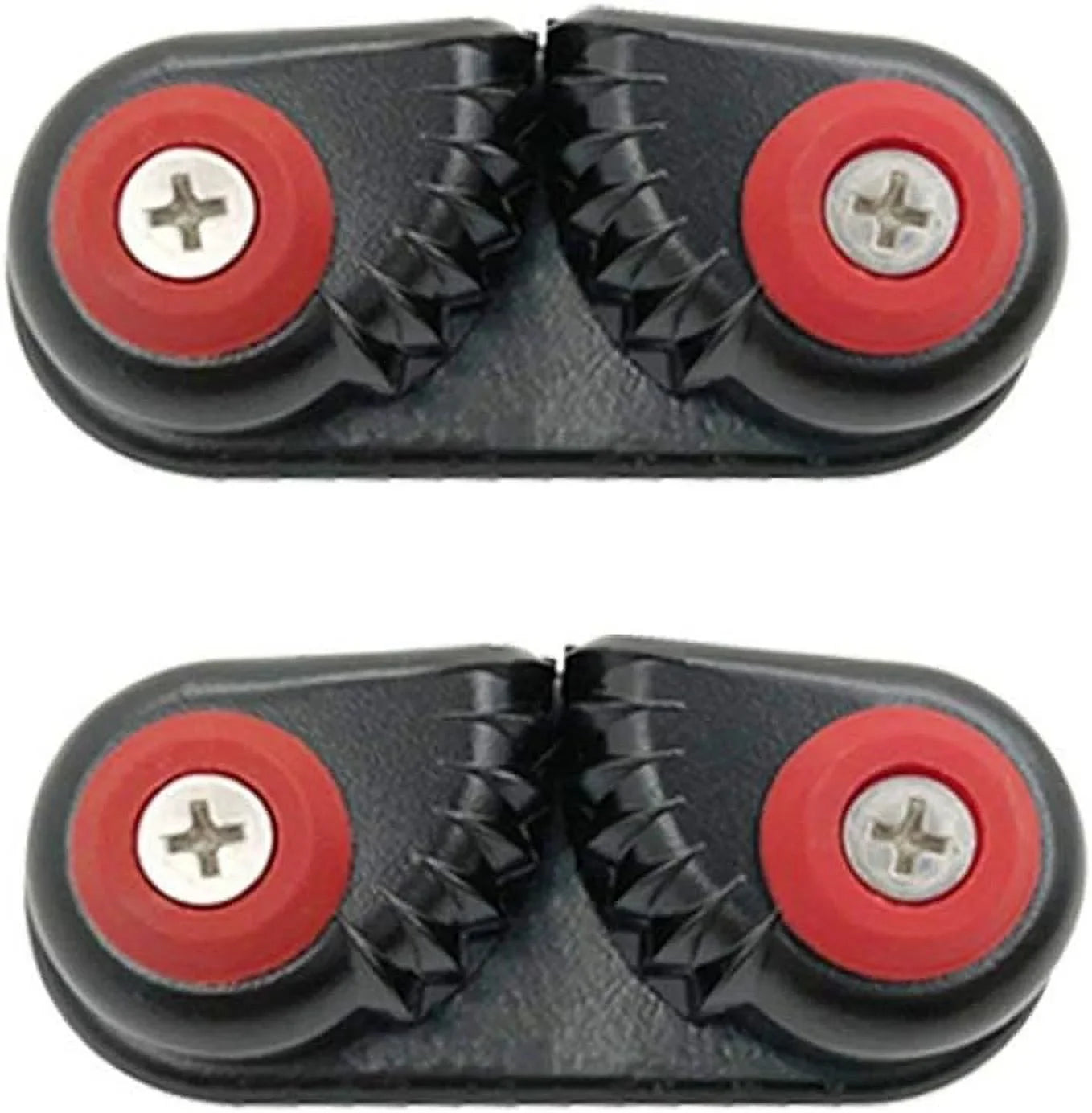 Lixada 2PCS Kayak Cam Cleat Watercraft Canoe Sailing Watercraft Dinghy Aluminum Cam Cleats Fast Entry Kayak Cleats