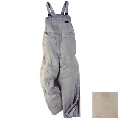 NeeseWearFR 40.6 Cal DuraTuff FR Insulated Bib Overalls Durable FR, Gray, Small (1 Unit)