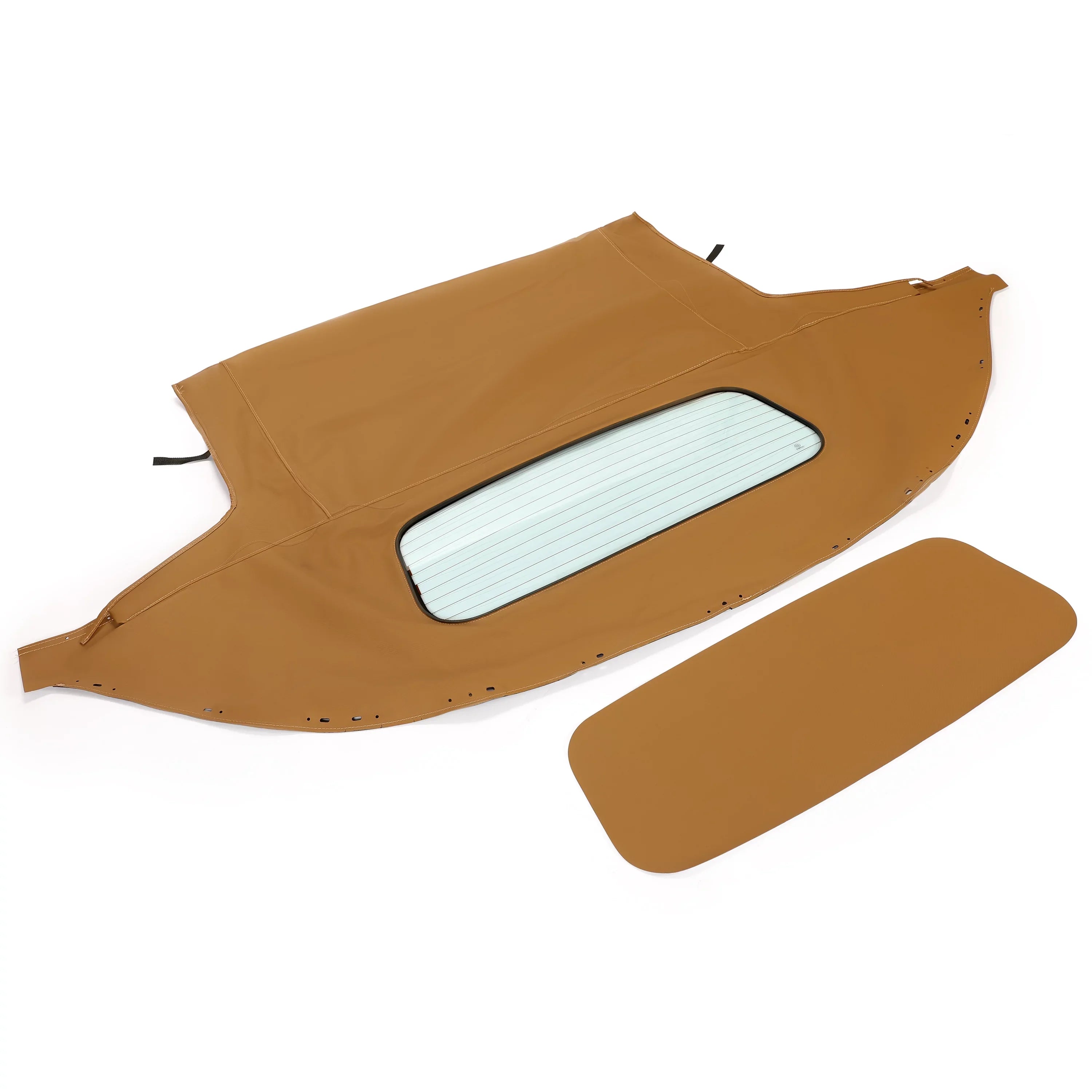 Kojem Convertible Soft Top for 1990-2005 Mazda Miata with Heated Glass Window Sailcloth Vinyl Tan