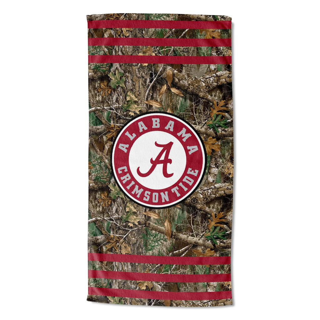 The Northwest Group Alabama Crimson Tide 30"x 60" Three Stripes Beach Towel