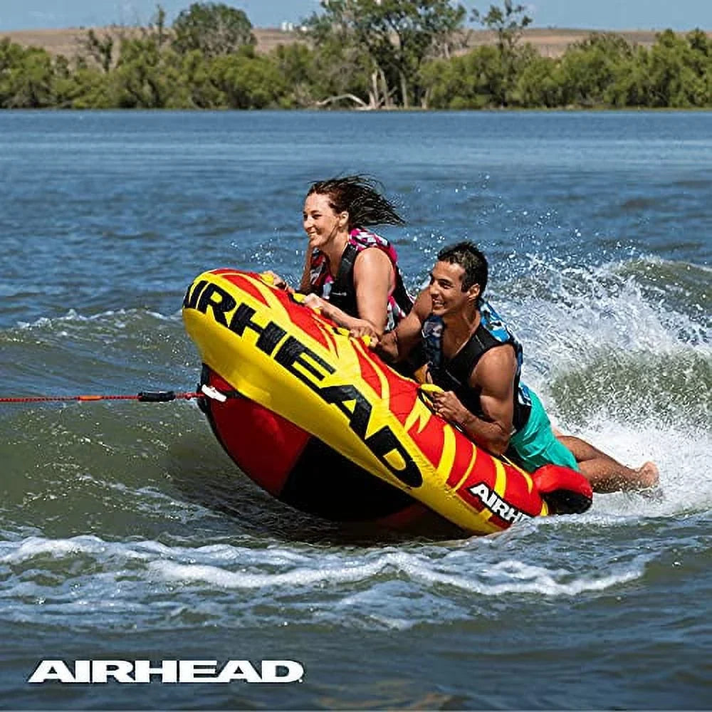 Airhead Oddball 2 | 1-2 Rider Towable Tube for Vessel