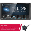New Kenwood DMX9707S 6.95" Multimedia Receiver and CMOS-230 Universal Backup Camera