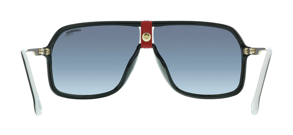 Carrera 1019/S Pilot Sunglasses, Gold/Gray Shaded, 64mm, 10mm