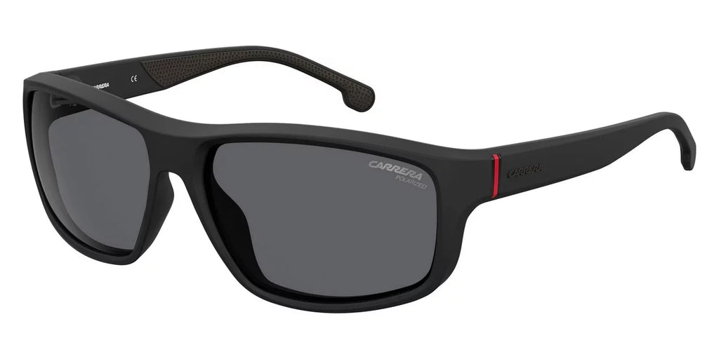 Carrera Polarized Grey Rectangular Men's Sunglasses CARRERA 8038/S 0003/M9 61