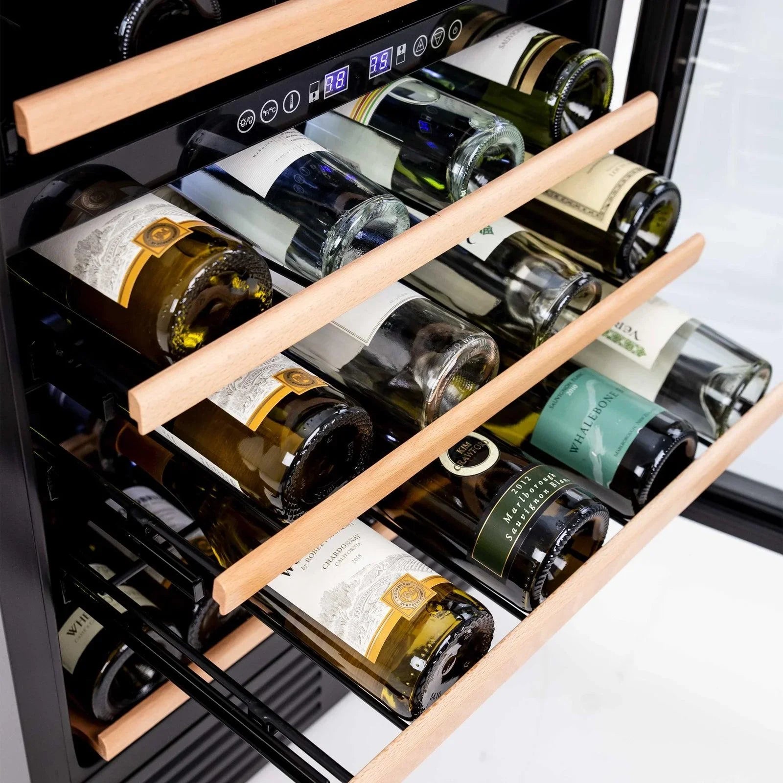 AVANTI WCR496DS WINE COOLERS Black On Stainless