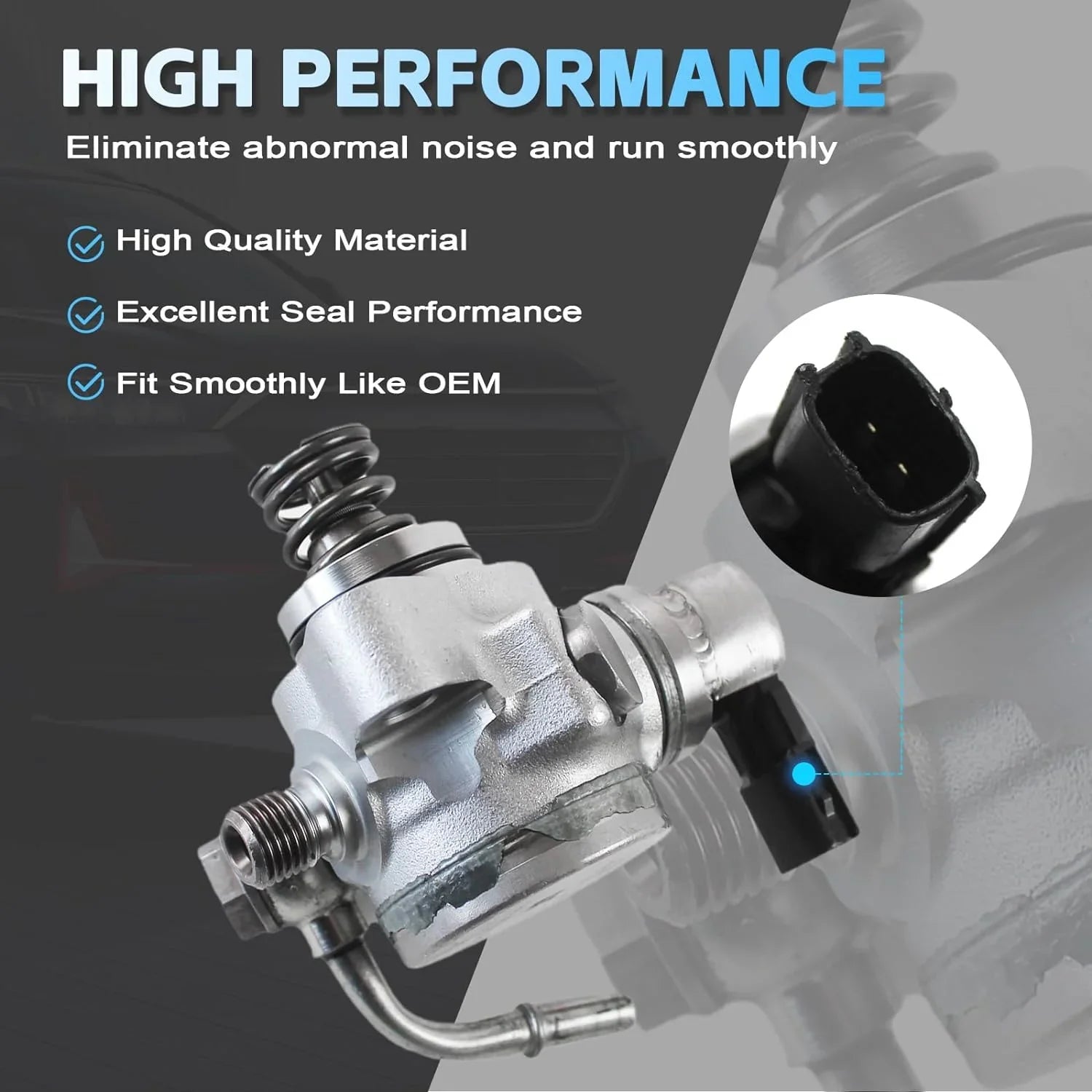PANGOLIN High Pressure Fuel Pump PE19-20-3F0 Fit for 2014 2015 2016 2017 2018 Mazda 3 CX-5 6 2.5L Engine Replacement Parts, OE FI1557, PE18-20-3F0, PE18-20-3F0A, M73131