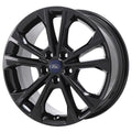 FORD ESCAPE 2013 - 2019 GLOSS BLACK Factory OEM Wheel Rim (Not Replicas)