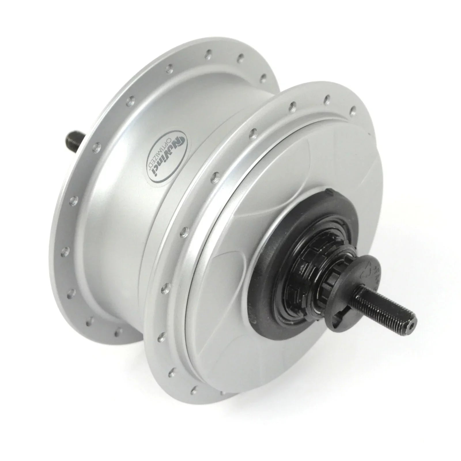 NuVinci N380 CVP Internal Gear Bicycle Rear Hub Silver 32h Rim Brake // New C8
