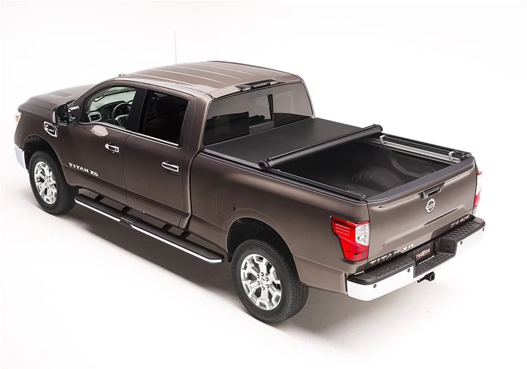 Truxedo Truxport Soft Roll Up Truck Bed Tonneau Coating | 207701 | Fitting with 2008-2015 Nissan Titan W/O Track System 7' 3" Bed (87")