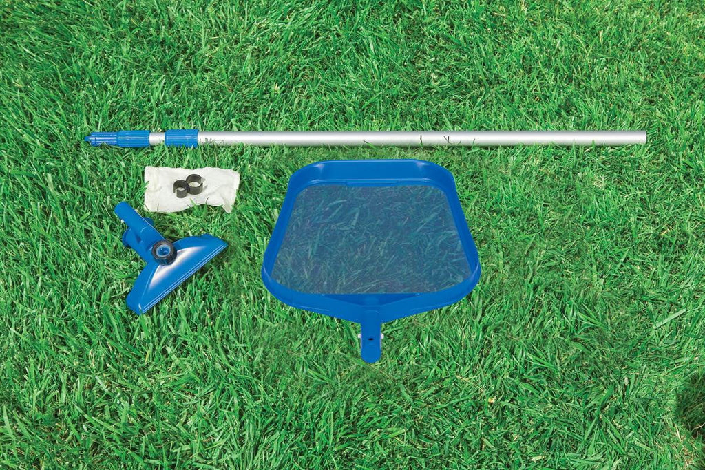 Intex 13' x 12" Easy Set Above Ground Pool Wrap & Swimming Pool Maintenance Kit
