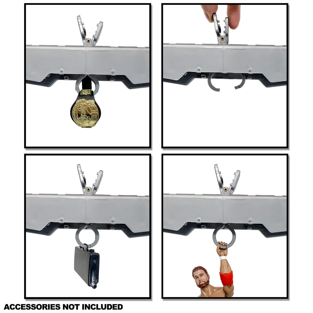 Shark Cage & Grab The Gear Playset for WWE Wrestling Action Figures