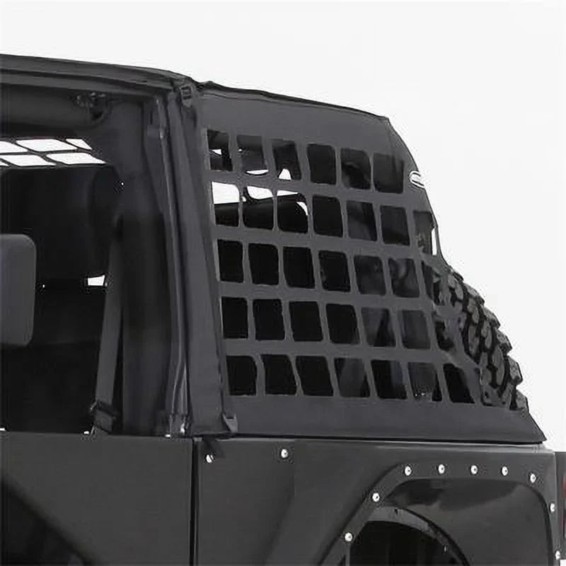 Smittybilt 571035 Cargo Restraint System - Black Diamond Fits select: 2015-2018 JEEP WRANGLER UNLIMITED, 2012-2014 JEEP WRANGLER