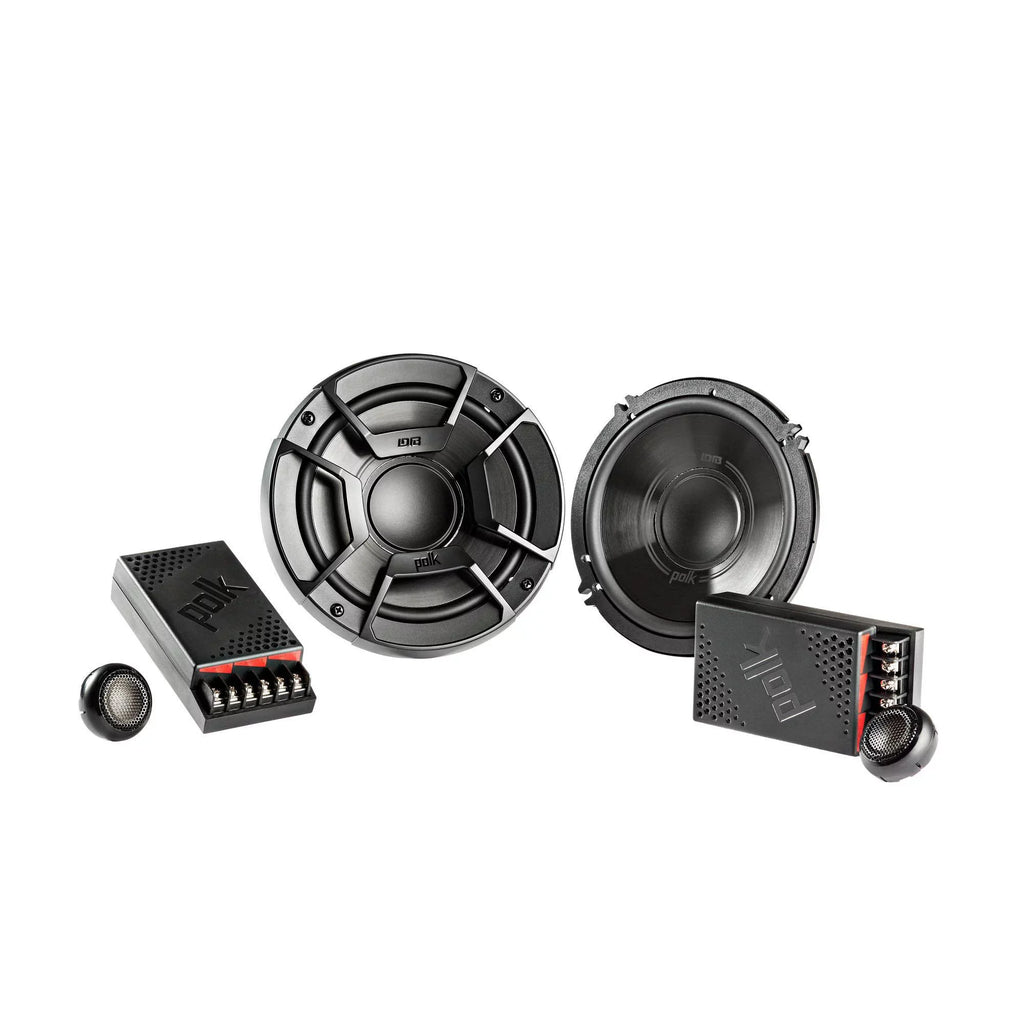 Polk Audio - A Pair Of DB6502 6.5" Components and A Pair Of DB692 6x9" Coax Speakers - Bundle Includes 2 Pair