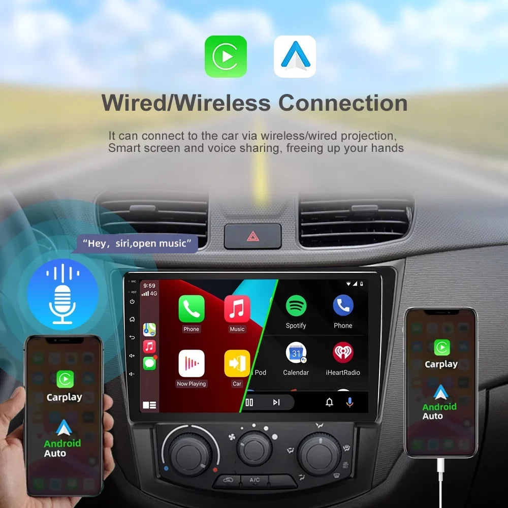 Android 12 Car Radio GPS Stereo Player CarPlay For Mazda 3 2010-2013 2+32G+CAM