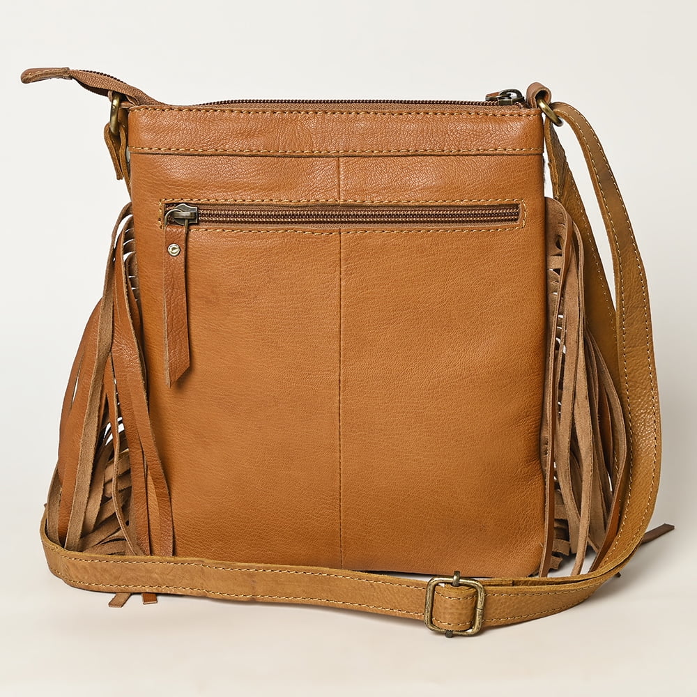 OH OHLAY OHA116 HOBO Upcycled Wool Hair-on Genuine Leather women bag western handbag purse