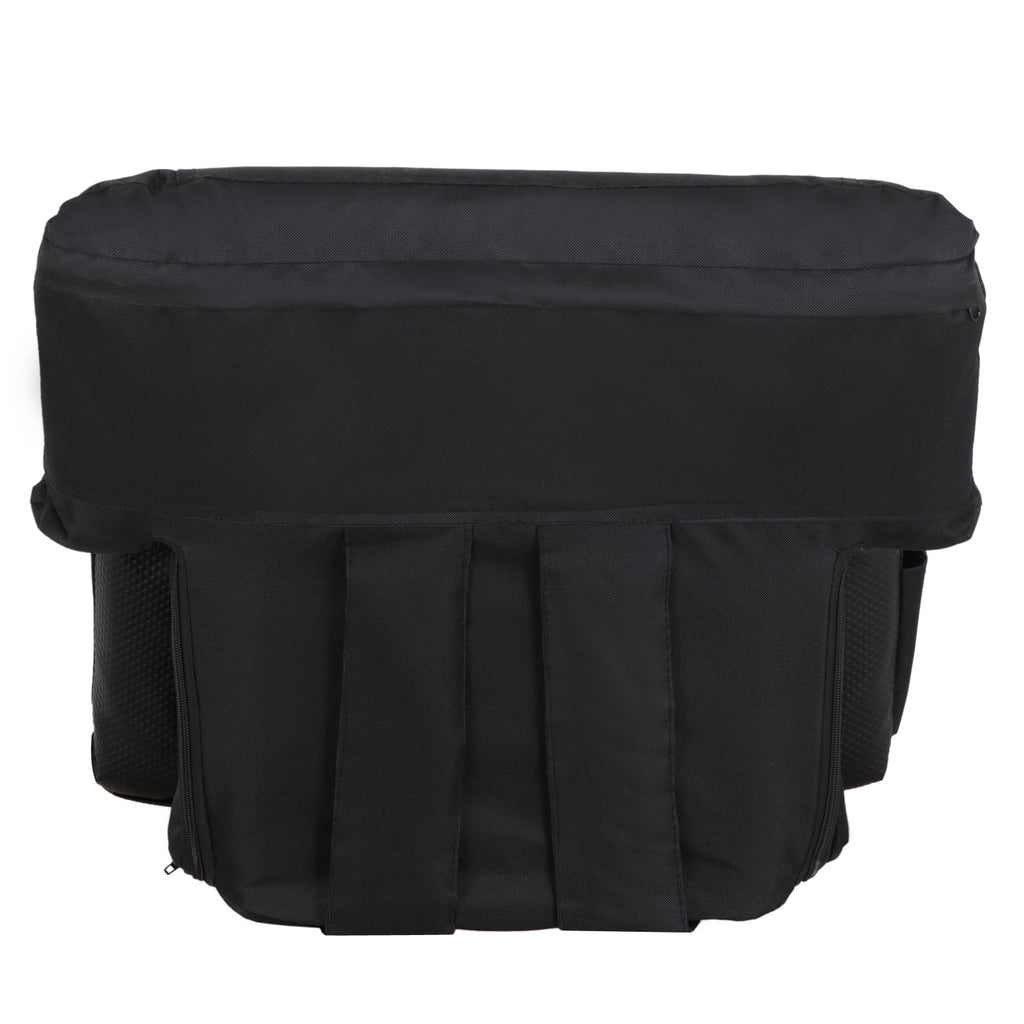 ZENY Stadium Seat Chair Reclining Bleachers W/Padded Cushion - 6 Reclining Positions, Black