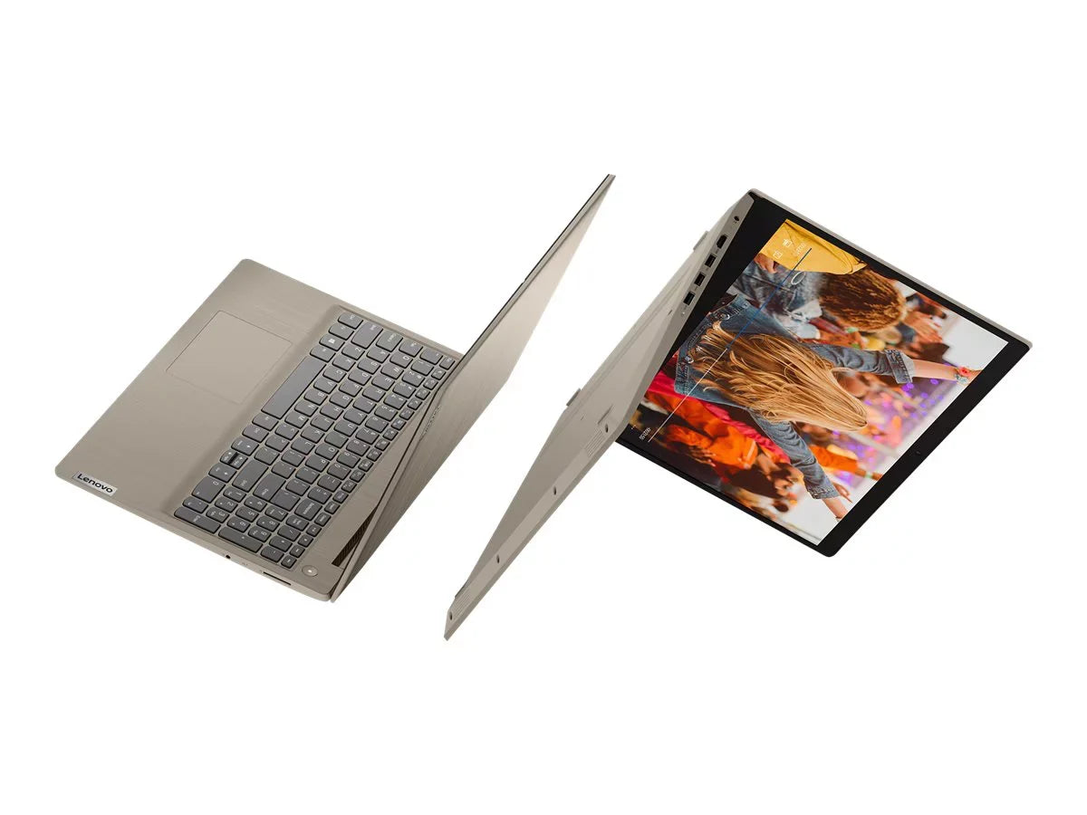 Restored Lenovo IdeaPad 3 15IIL05, 15.6\" HD, Touchscreen, Intel Core i5-1035G1, Intel UHD Graphics, 12GB RAM, 1TB HDD, Almond, Windows 10 Home, 81WE00LDUS (Refurbished)