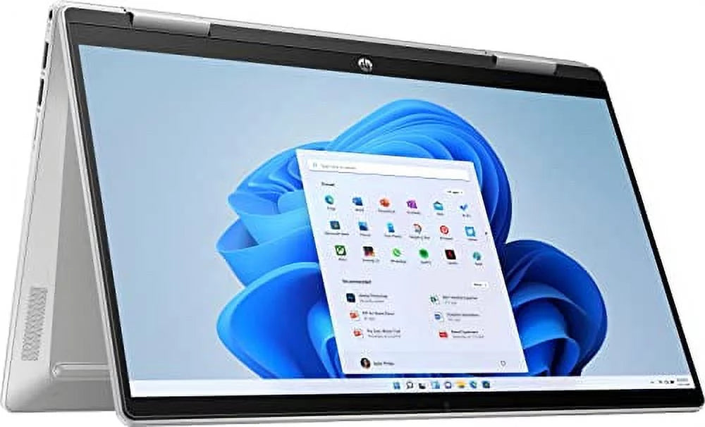 HP Pavilion X360 2-in-1 Laptop 2022, 14" FHD IPS Touchscreen Intel EVO Platform 12th Core i5-1235U Iris Xe Graphics 8GB DDR4 1TB SSD, Wi-Fi 6E Backlit KB, FP Reader, Windows 11 Pro, COU 32GB USB
