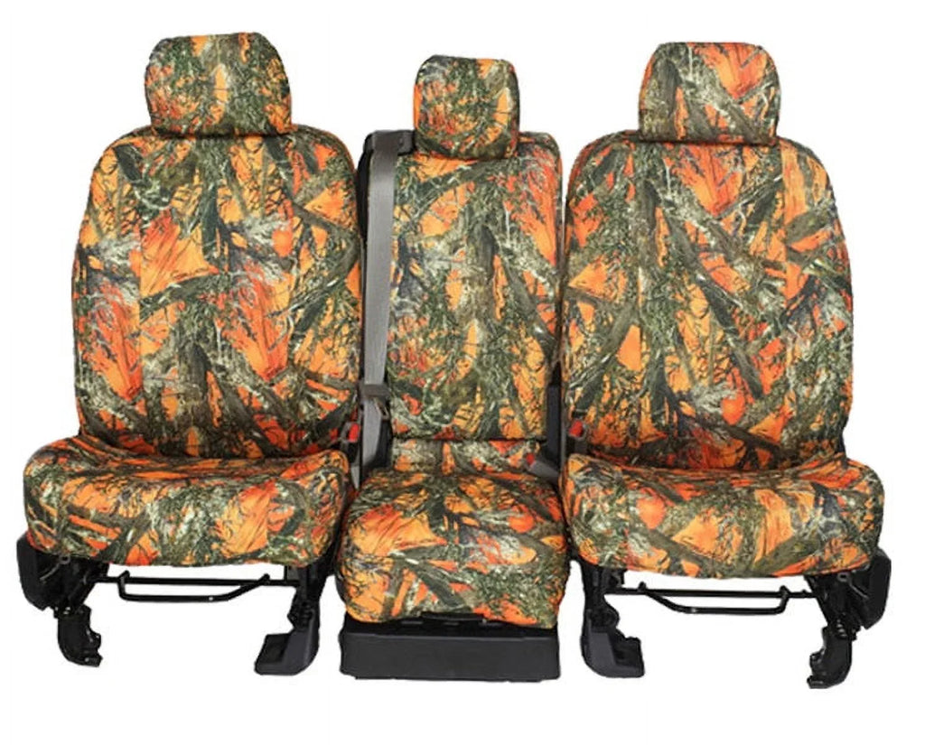 CalTrend Front TRUETIMBER Seat Wrap for 1994-1997 Toyota Land Cruiser - TY166-72KA BLAZE Insert and Trim