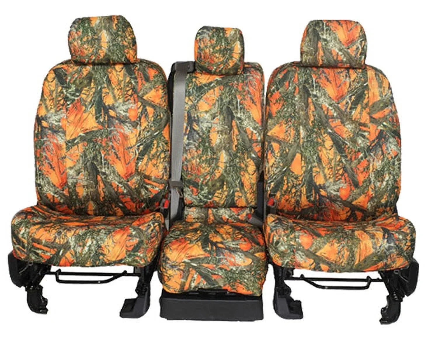 CalTrend Front TRUETIMBER Seat Wrap for 1994-1997 Toyota Land Cruiser - TY166-72KA BLAZE Insert and Trim